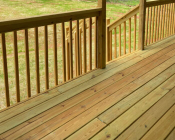 Wood Deck off back of House
